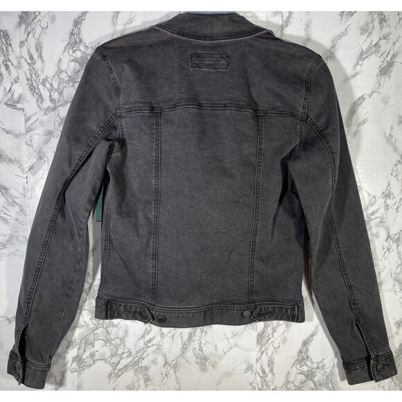Maurices Womens Size XS Black Denim Jacket w/ Button Closure & Pockets NWT - Picture 2 of 6